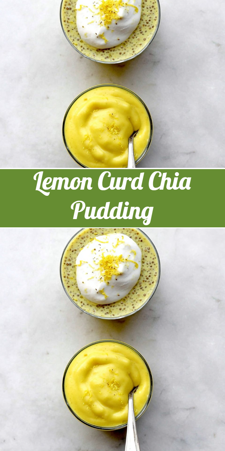 Lemon Curd Chia Pudding