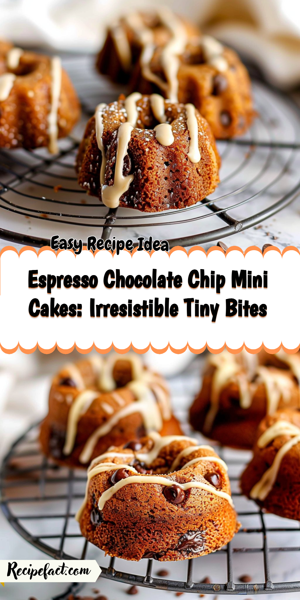 Espresso Chocolate Chip Mini Cakes: Irresistible Tiny Bites