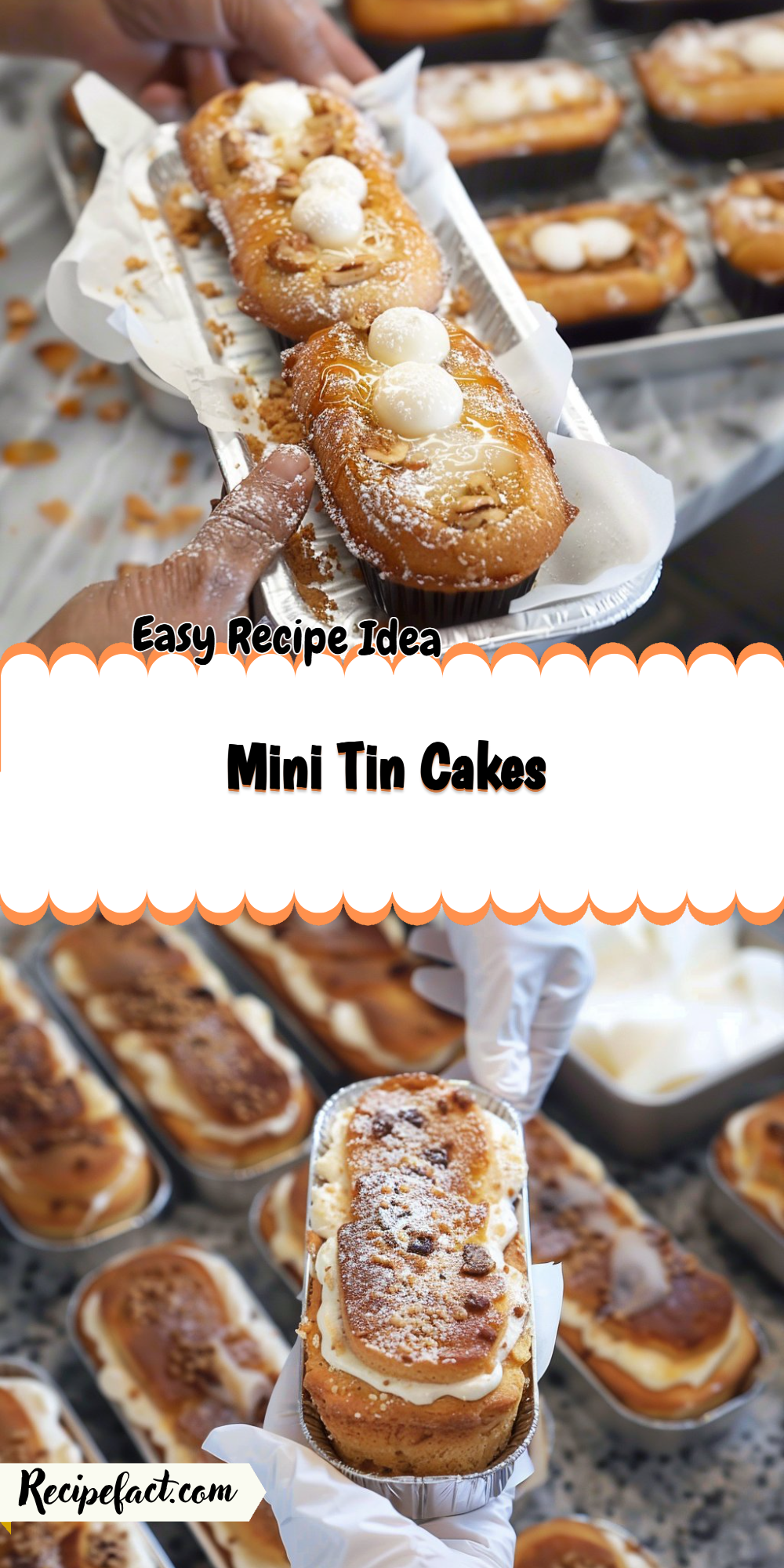 Mini Tin Cakes