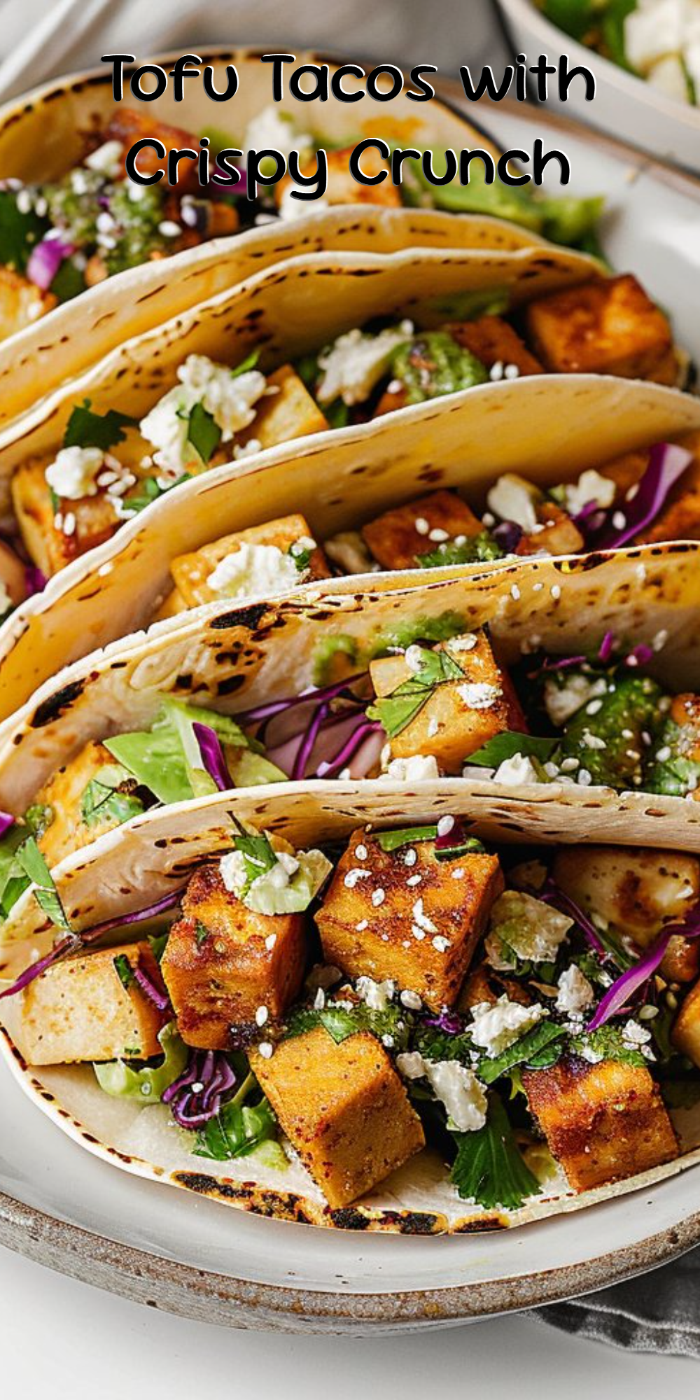 Tofu Tacos with Crispy Crunch