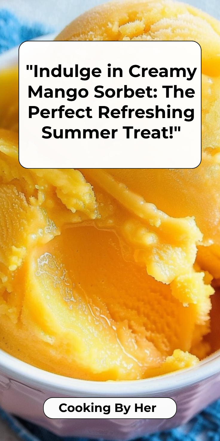 Mango Sorbet