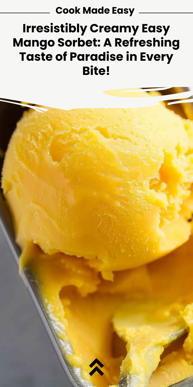 Mango Sorbet Recipe: Quick and Easy