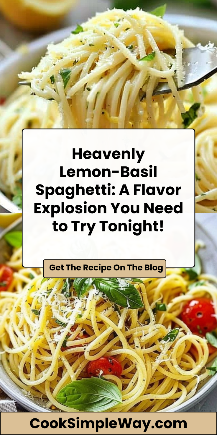 Lemon Basil Spaghetti