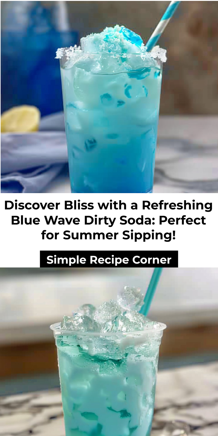 Blue Wave Dirty Soda