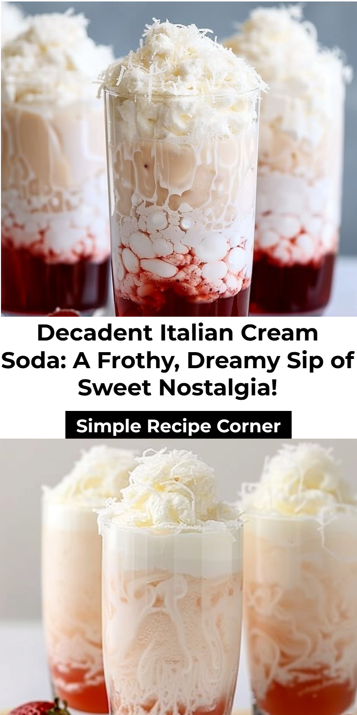 Italian Cream Soda Recipe