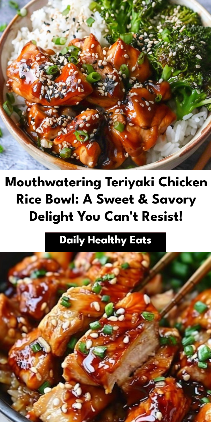 Teriyaki Chicken Rice Bowl Recipe