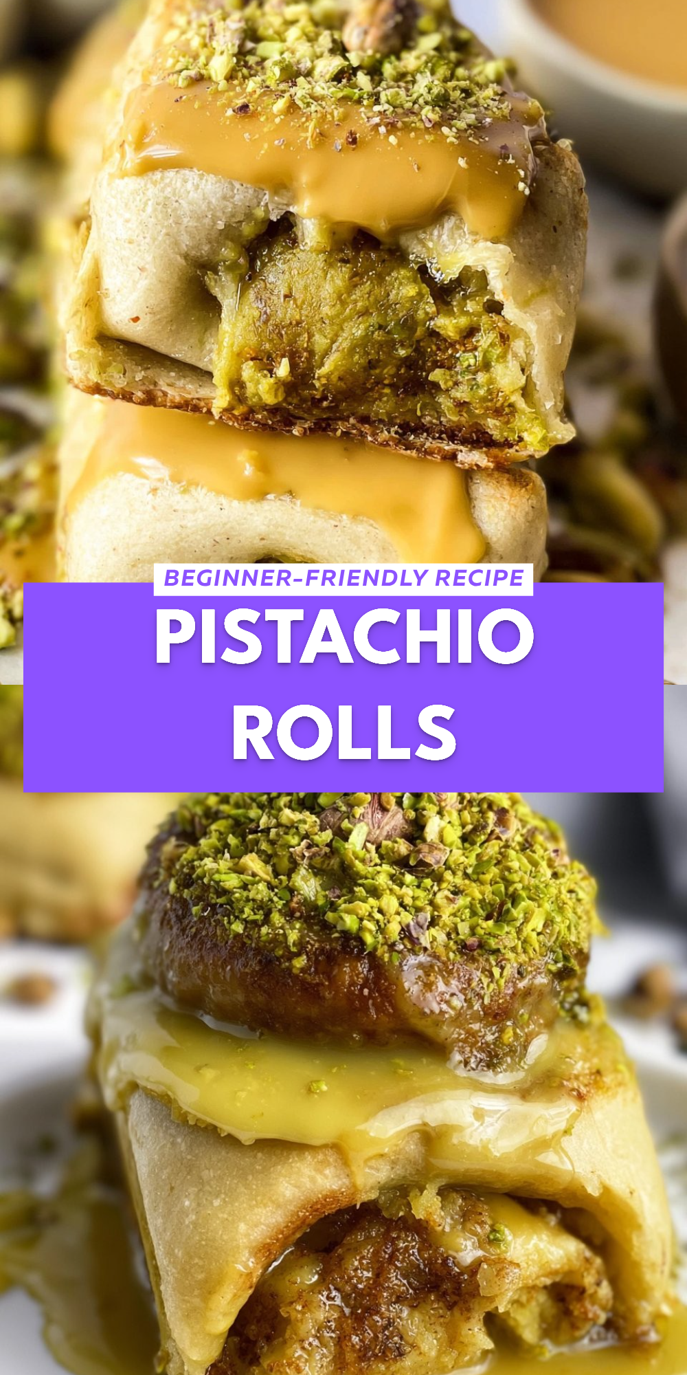 Pistachio Rolls