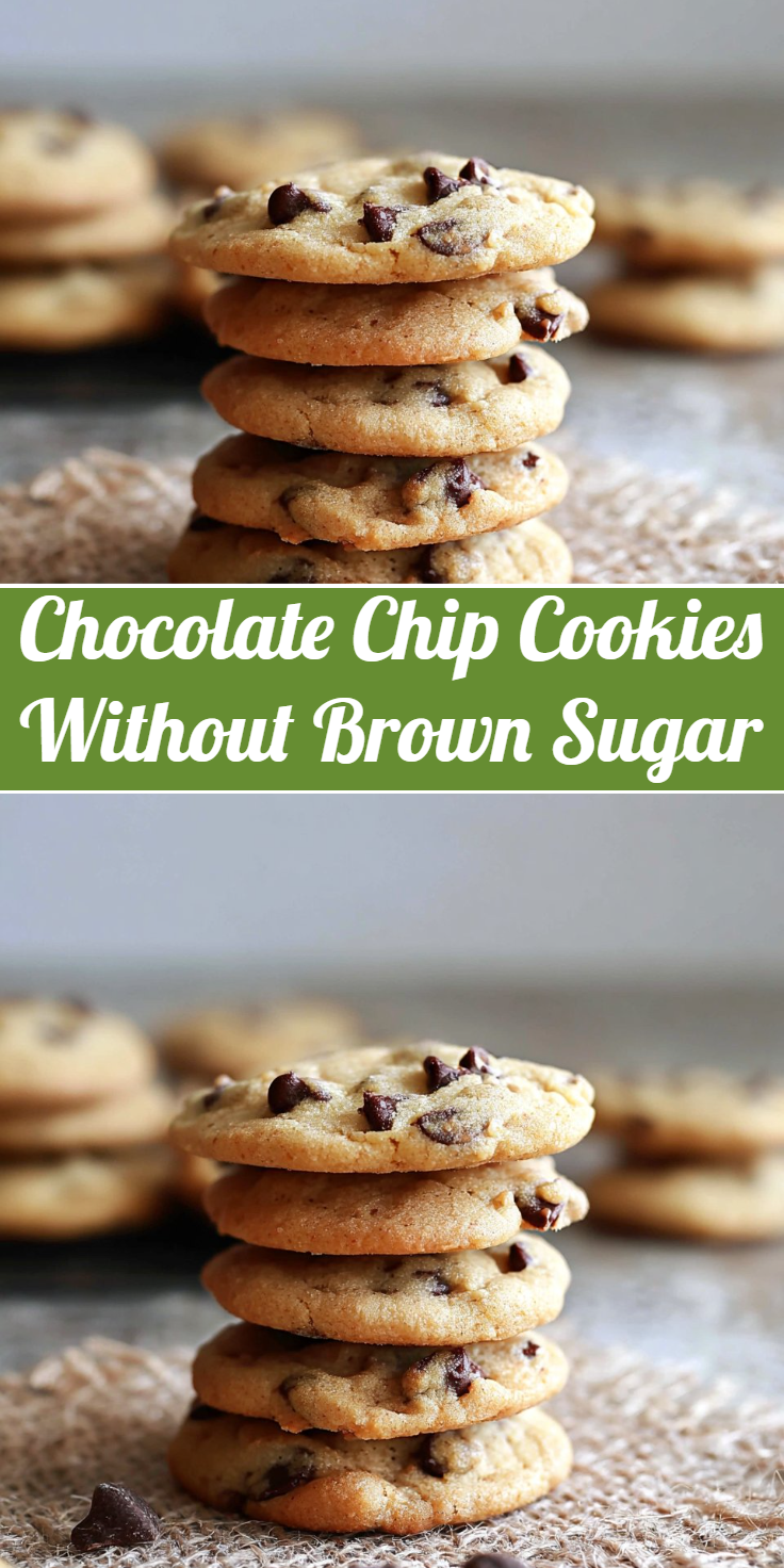 Chocolate Chip Cookies Without Brown Sugar