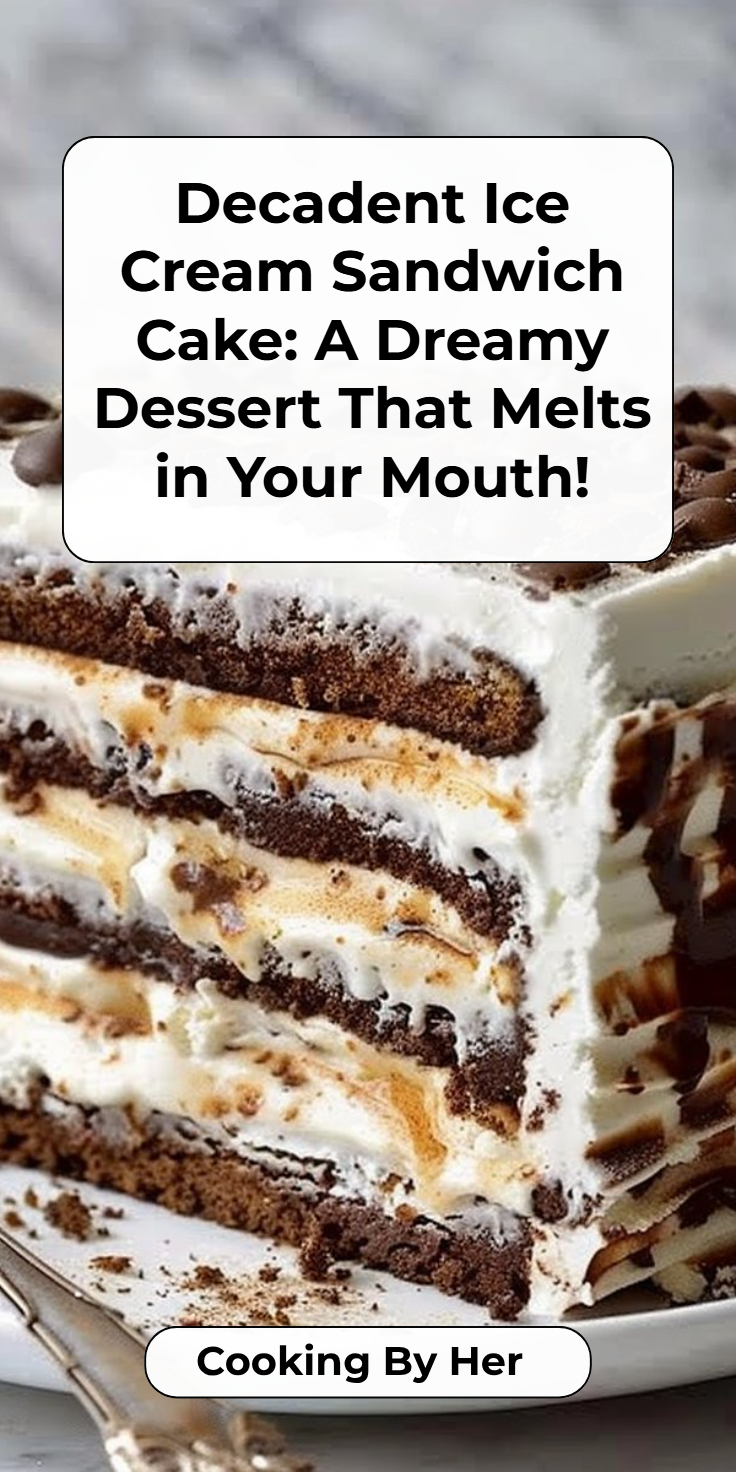 Ice Cream Sandwich Cake Recipe