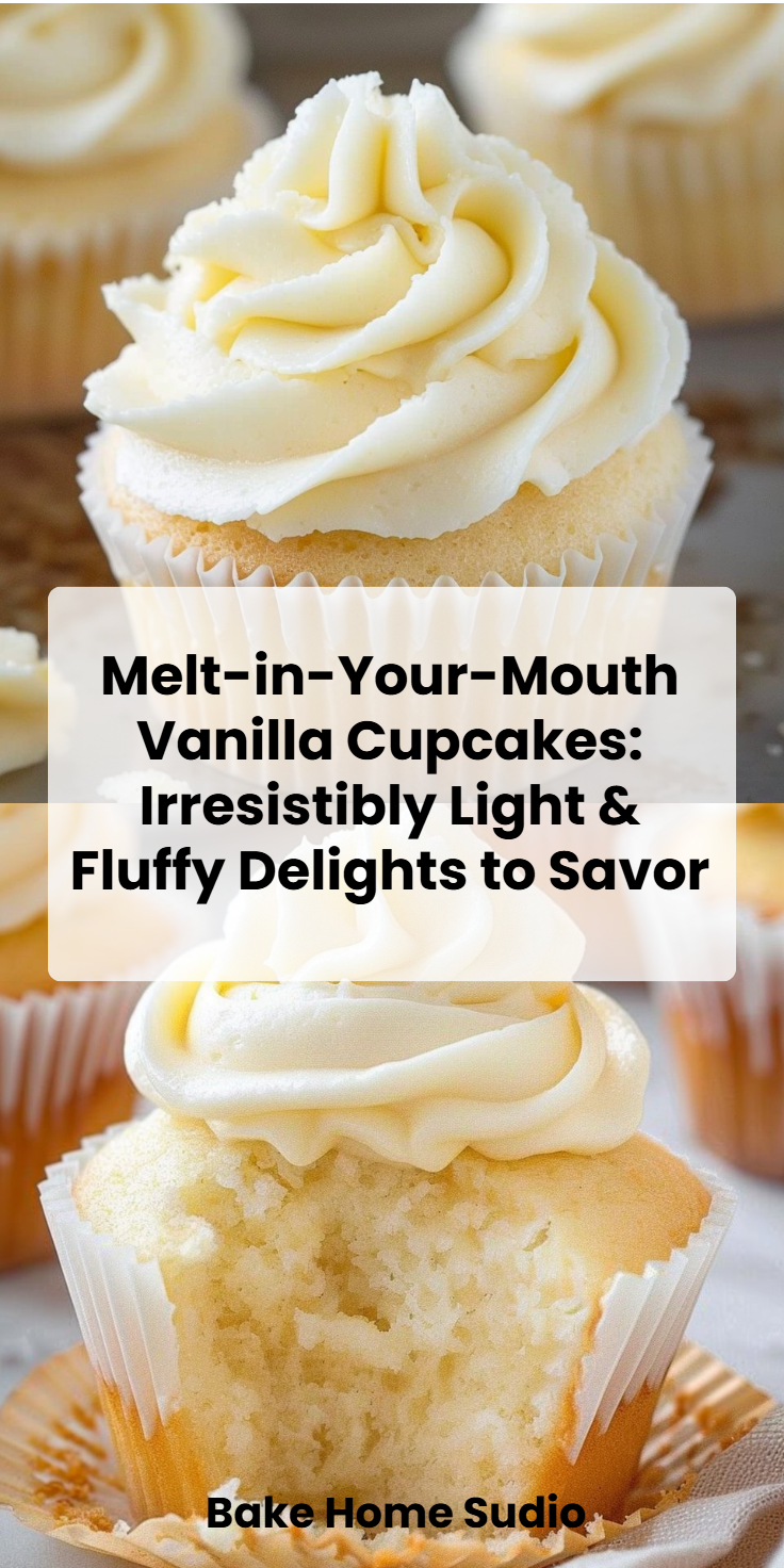 Vanilla Cupcakes Recipe