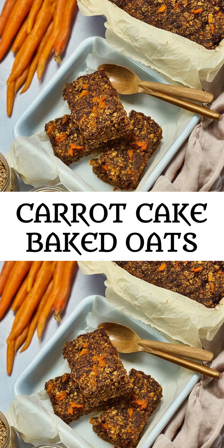 Carrot Cake Baked Oats