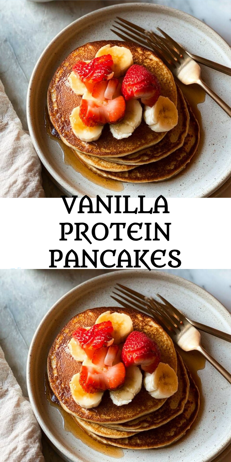 Vanilla Protein Pancakes