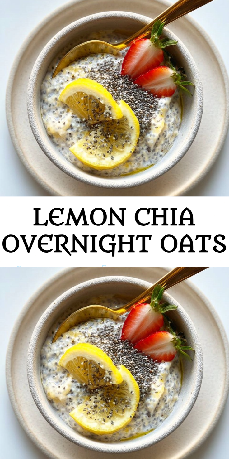 Lemon Chia Overnight Oats