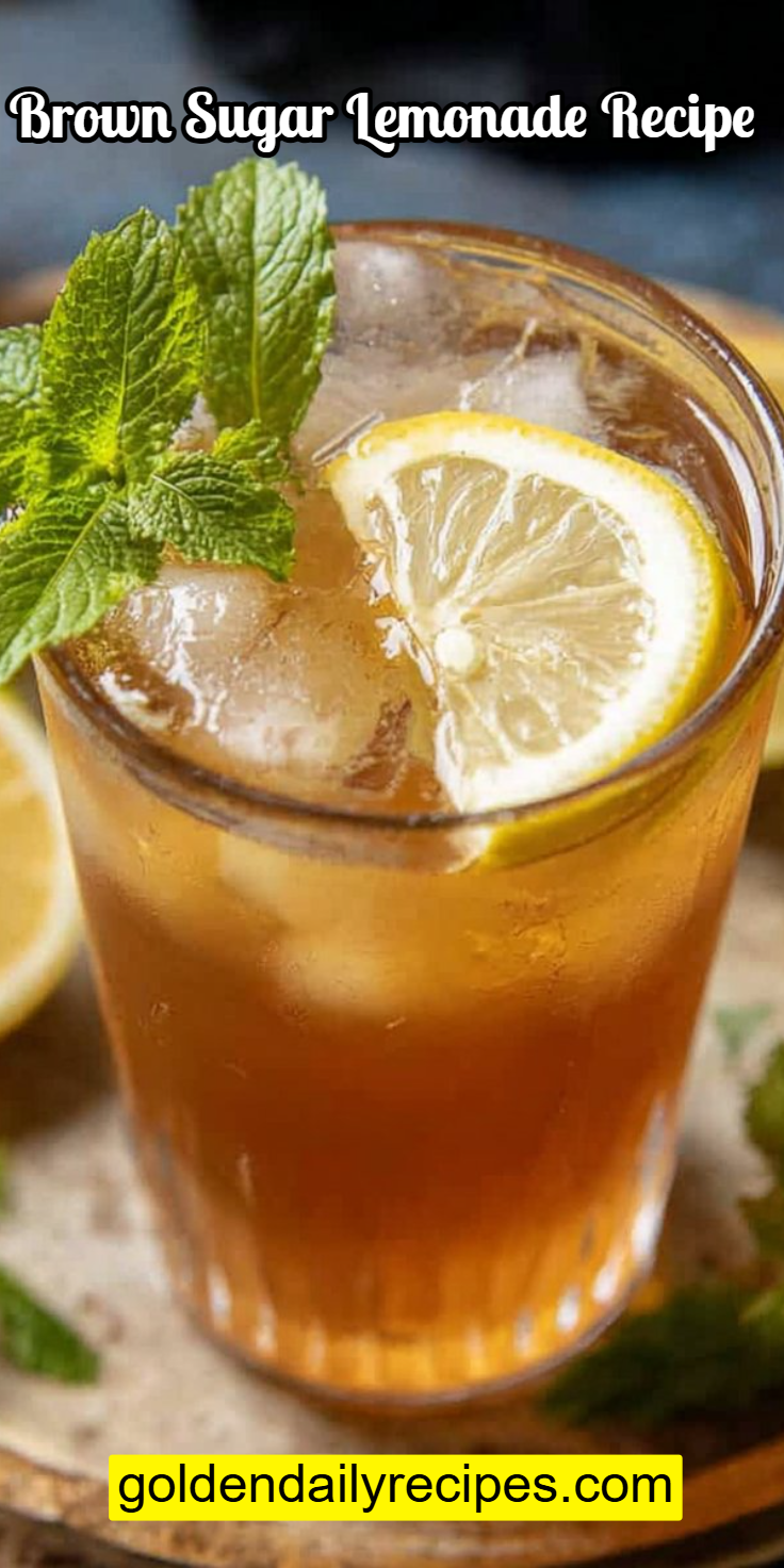 Brown Sugar Lemonade Recipe