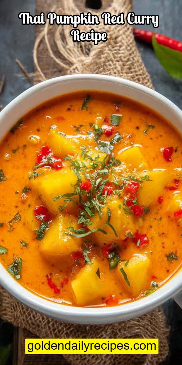 Thai Pumpkin Red Curry Recipe