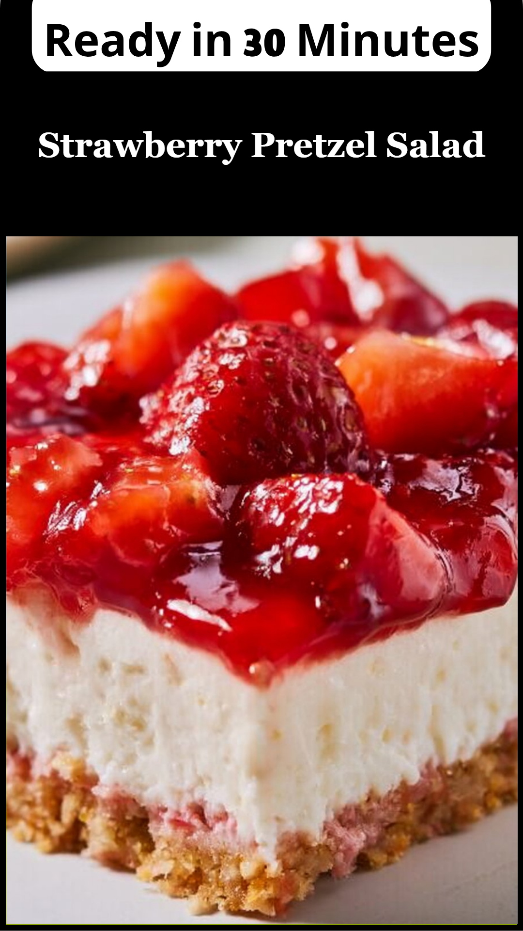 Strawberry Pretzel Salad