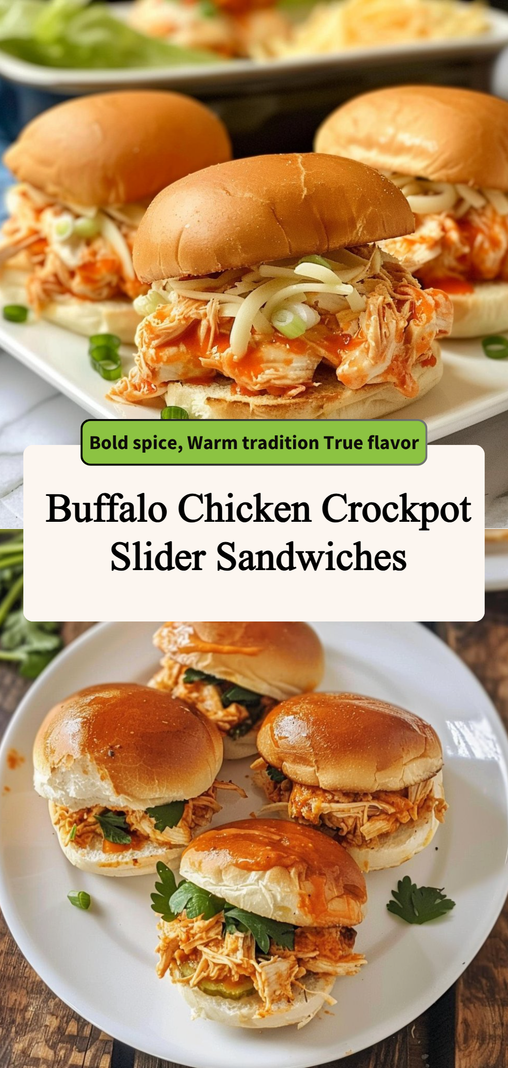 Buffalo Chicken Crockpot Slider Sandwiches 4 Buffalo Chicken Crockpot Slider Sandwiches