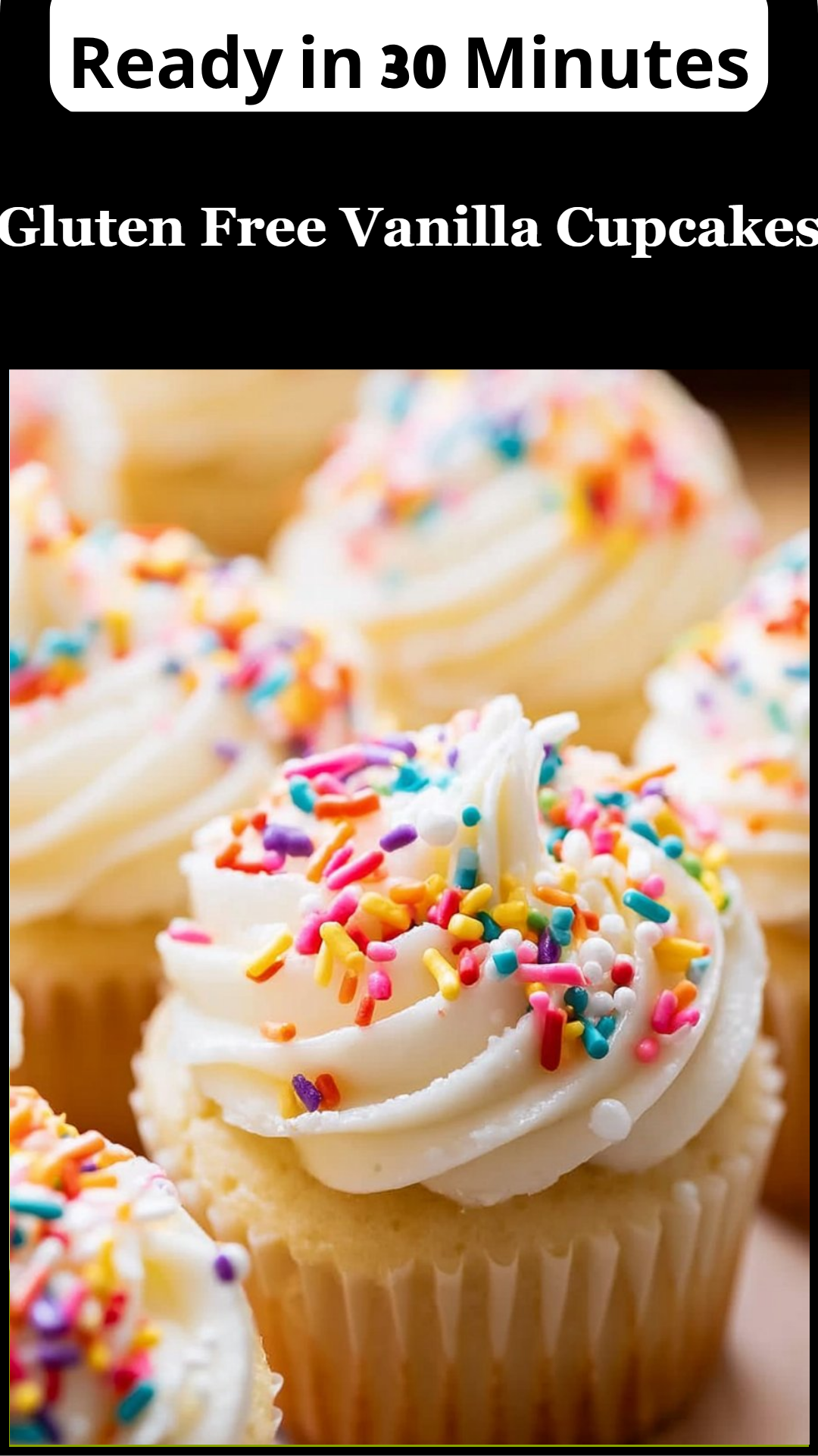 Gluten Free Vanilla Cupcakes