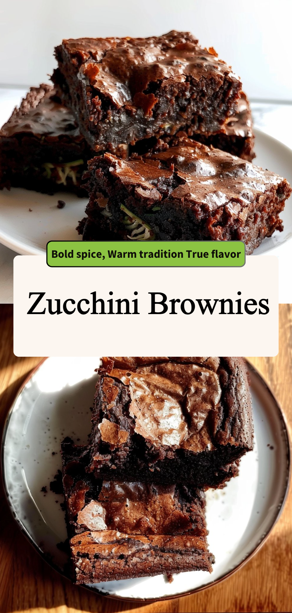 Zucchini Brownies 4 Zucchini Brownies
