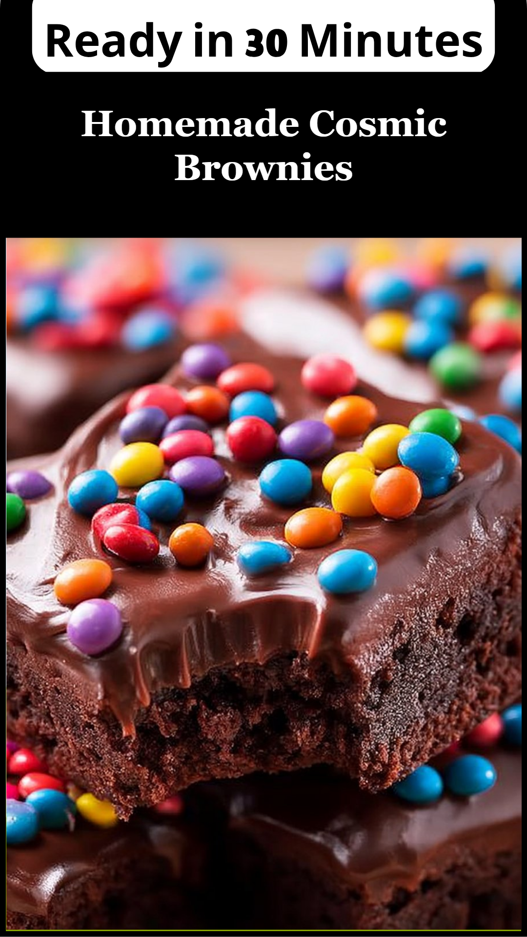 Homemade Cosmic Brownies
