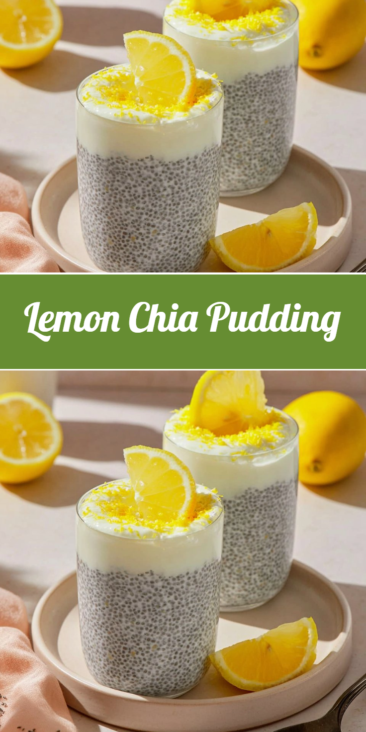 Lemon Chia Pudding