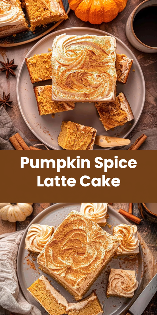 Pumpkin Spice Latte Cake