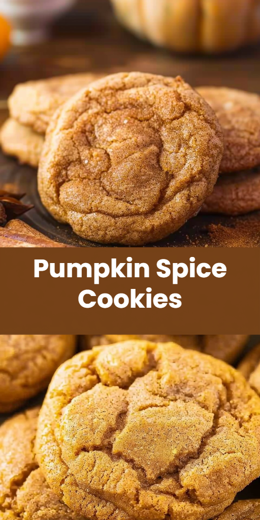 Pumpkin Spice Cookies