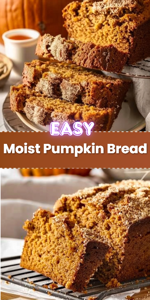 Moist Pumpkin Bread