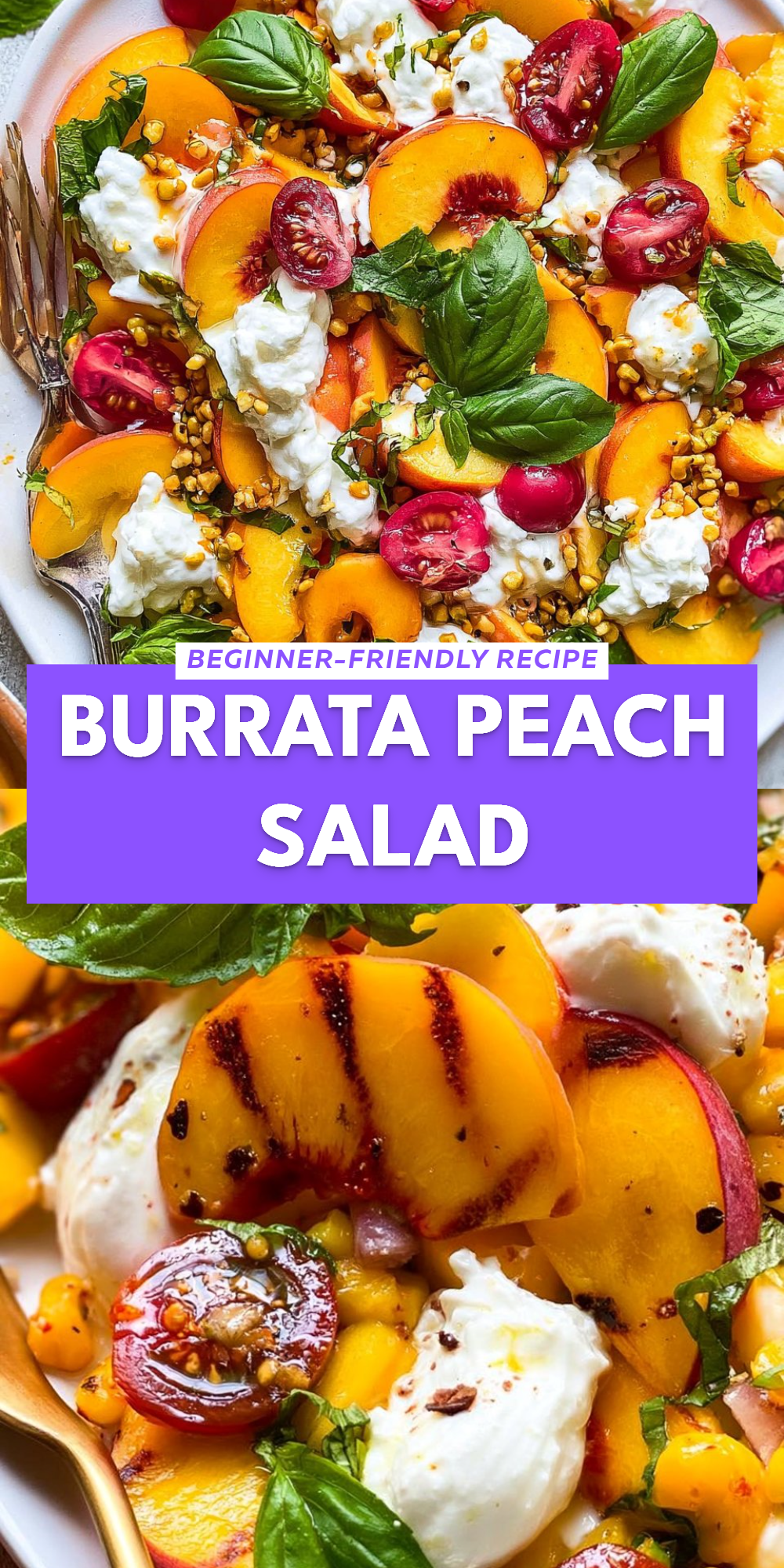 Burrata Peach Salad