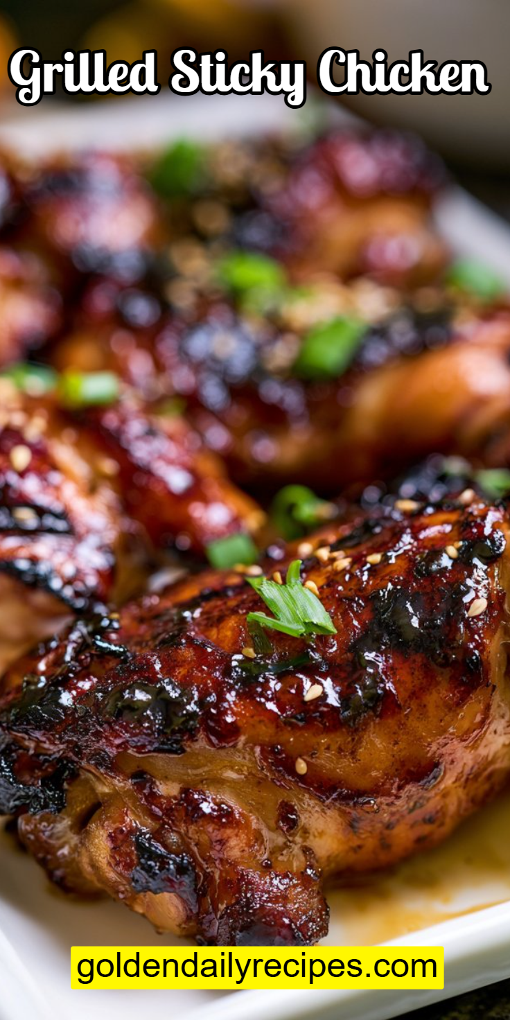 Grilled Sticky Chicken