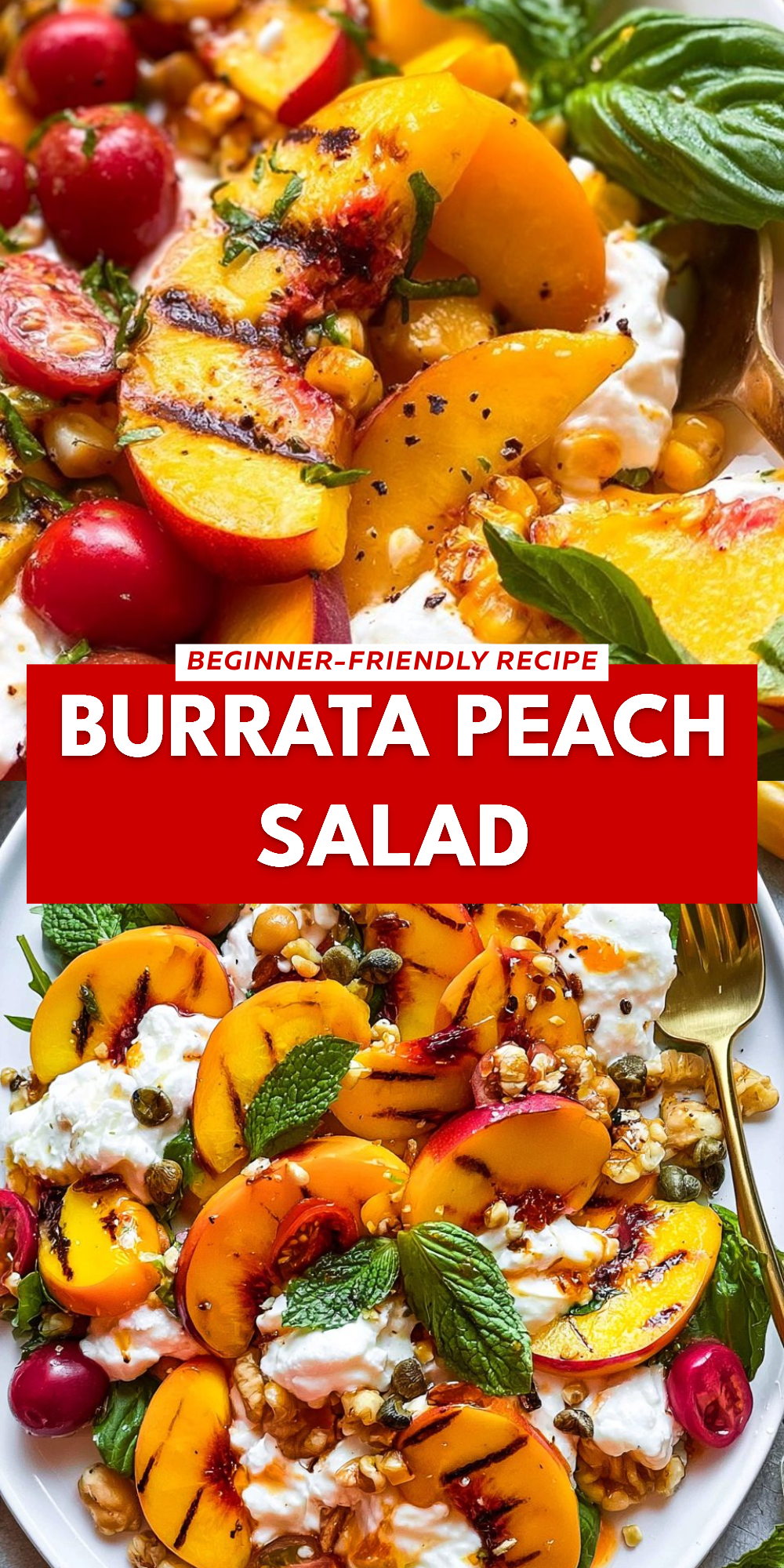 Burrata Peach Salad