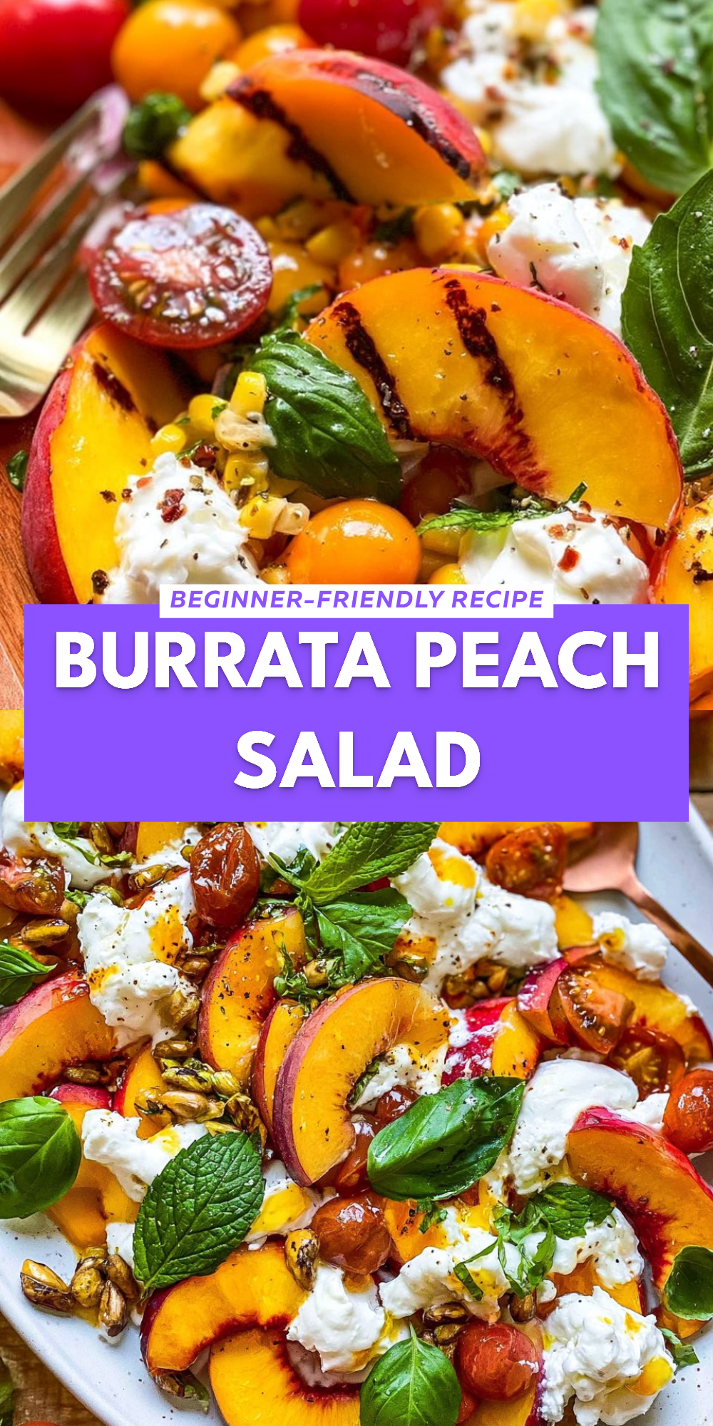 Burrata Peach Salad