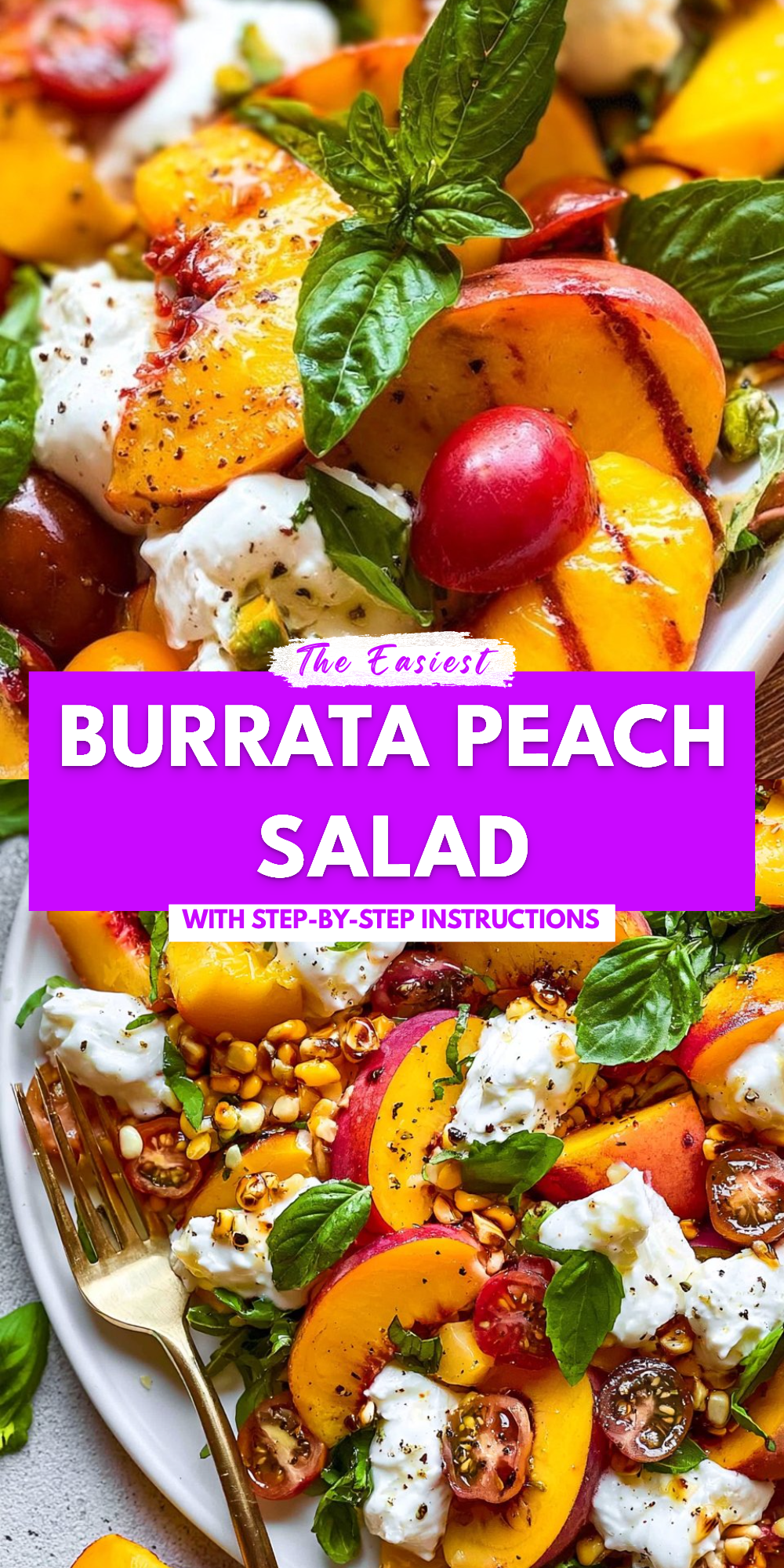 Burrata Peach Salad
