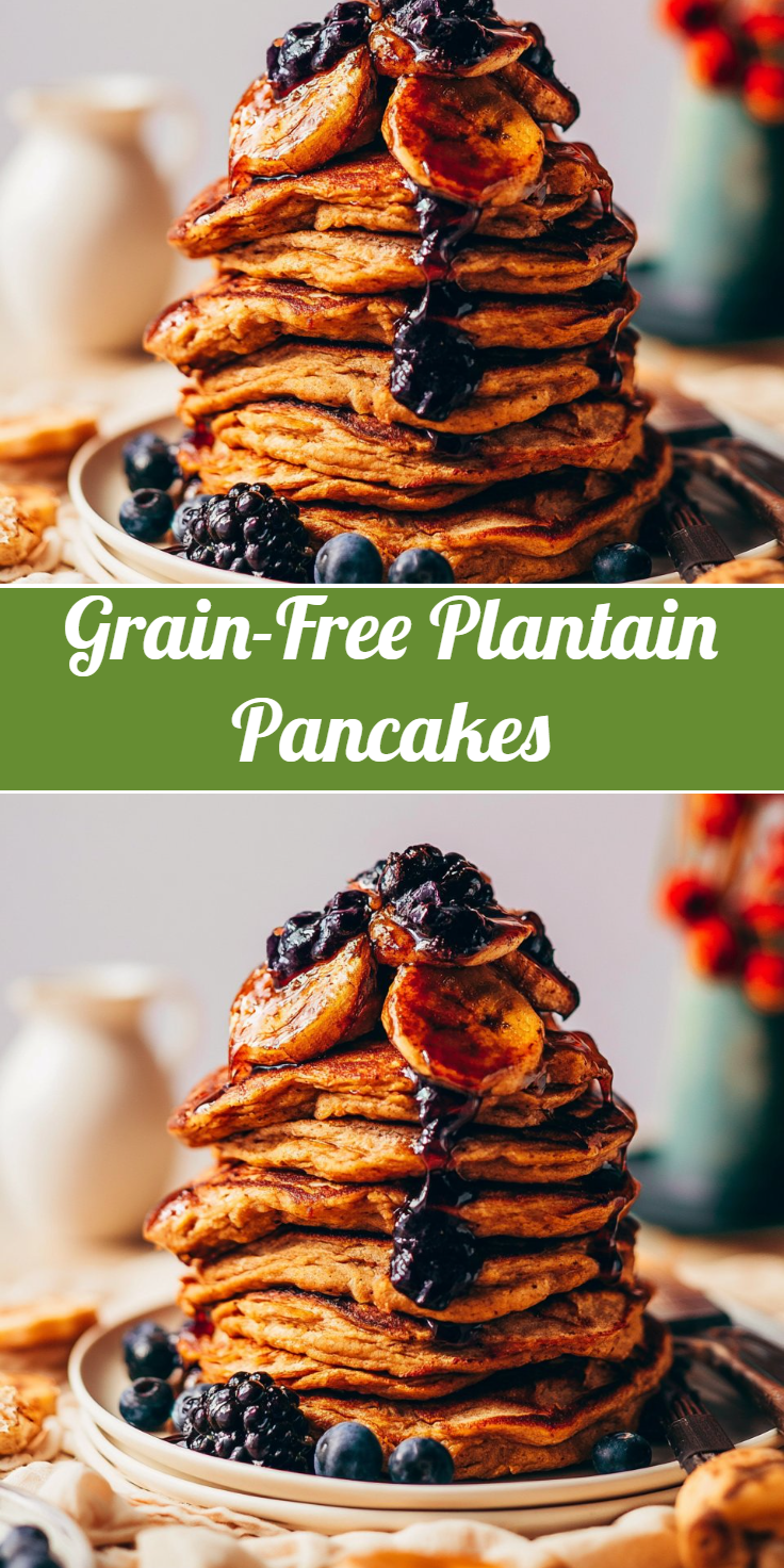 Grain-Free Plantain Pancakes