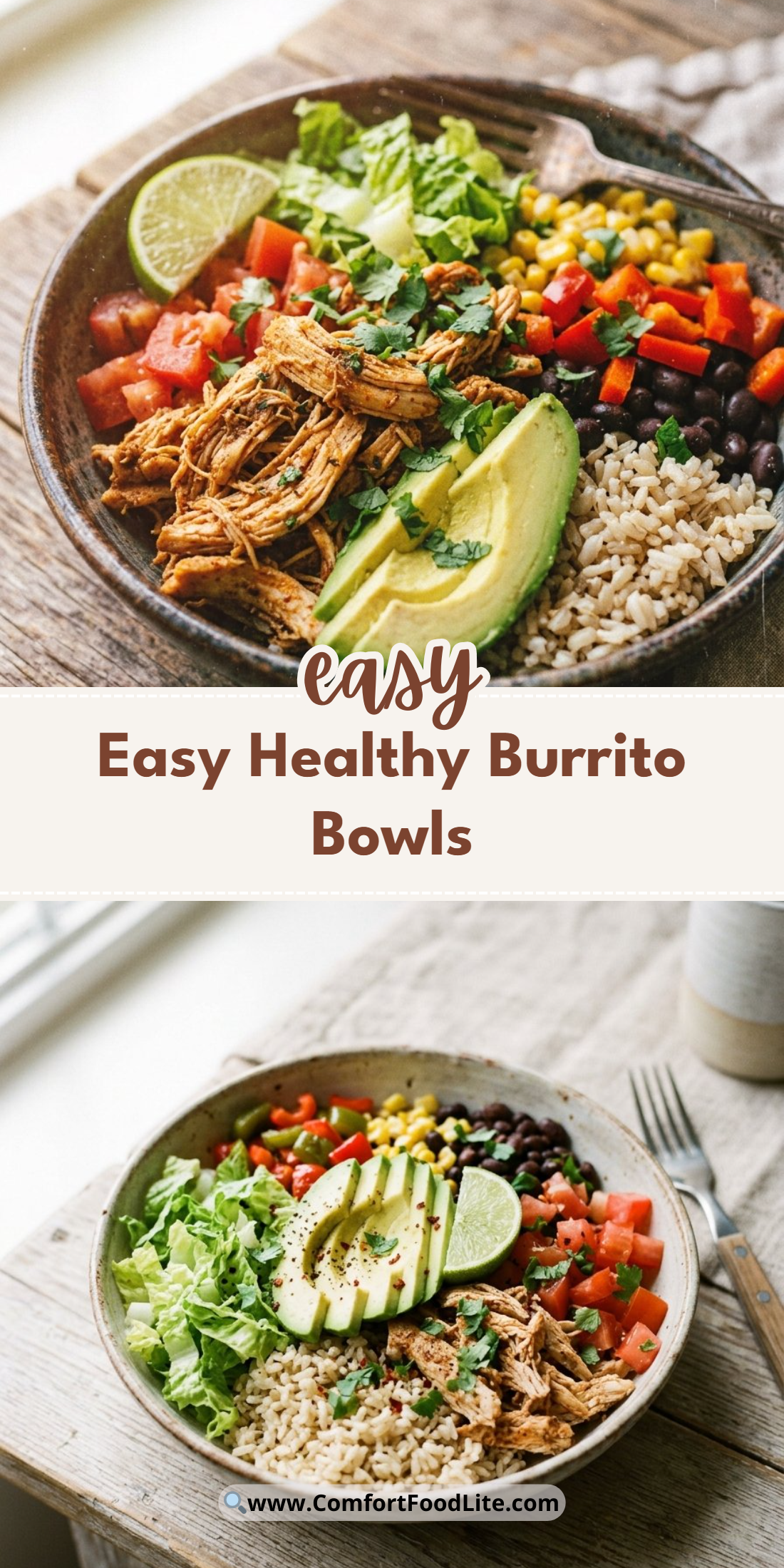 Easy Healthy Burrito Bowls
