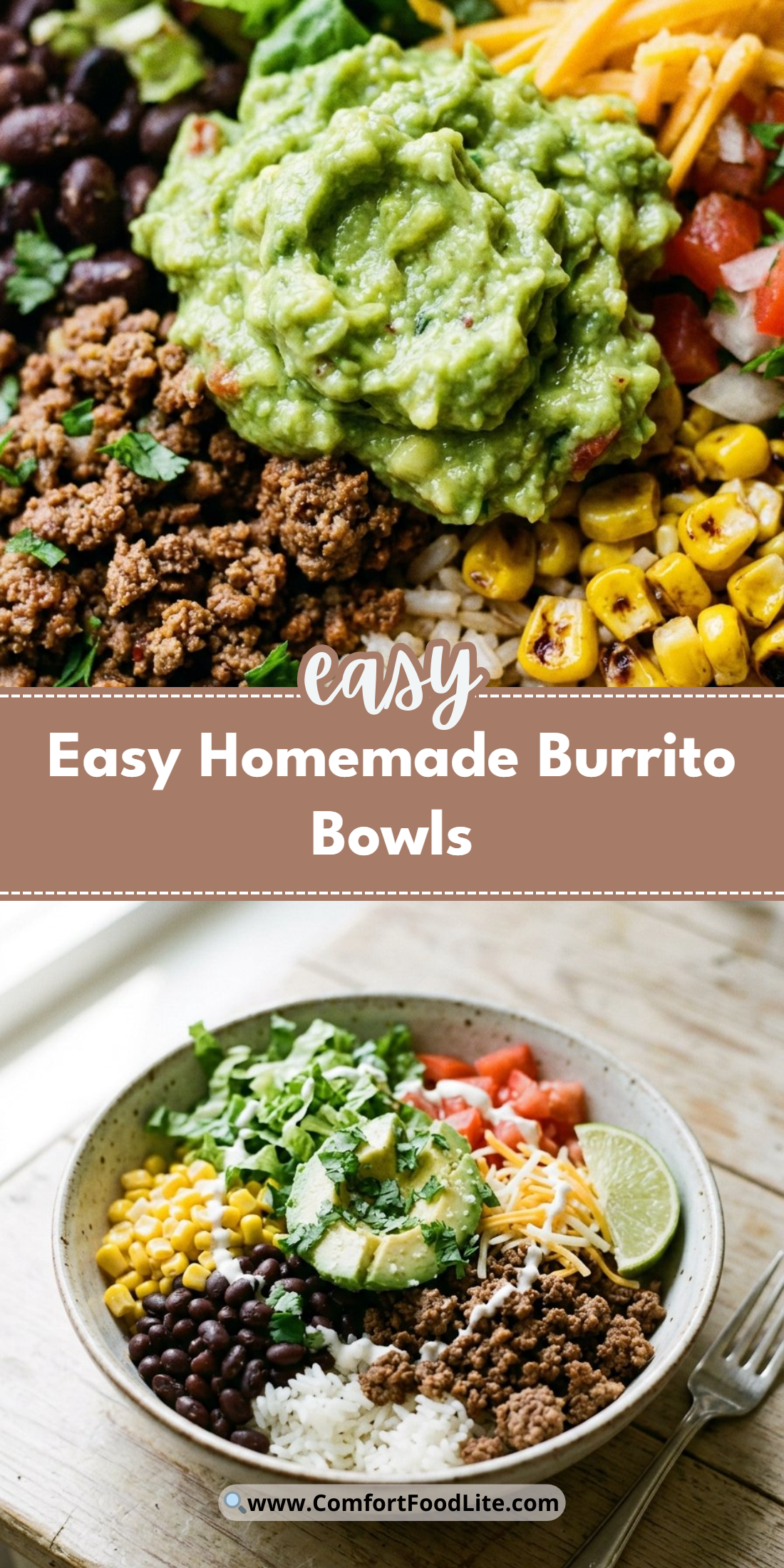 Easy Homemade Burrito Bowls