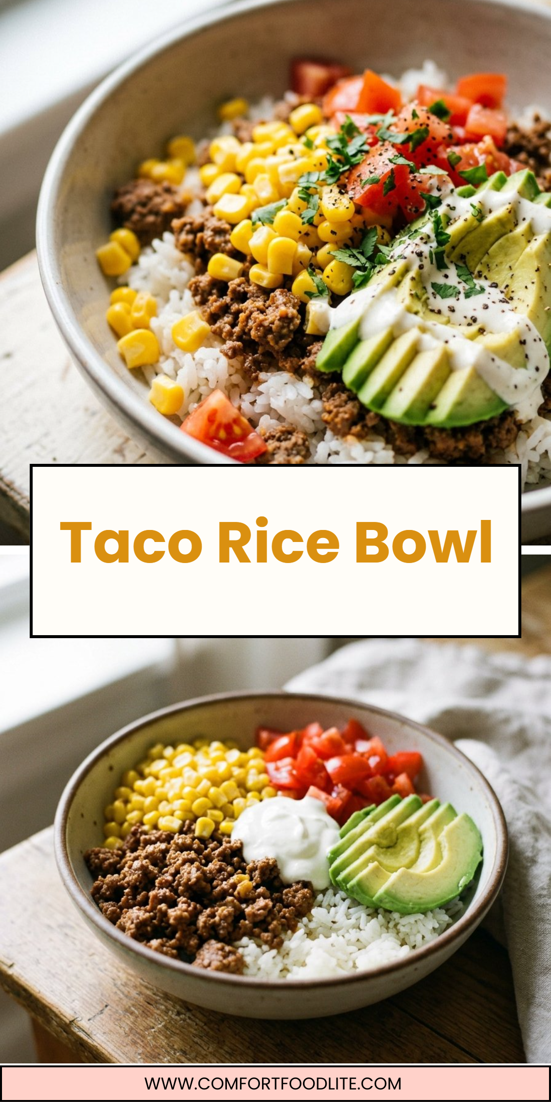 Taco Rice Bowl