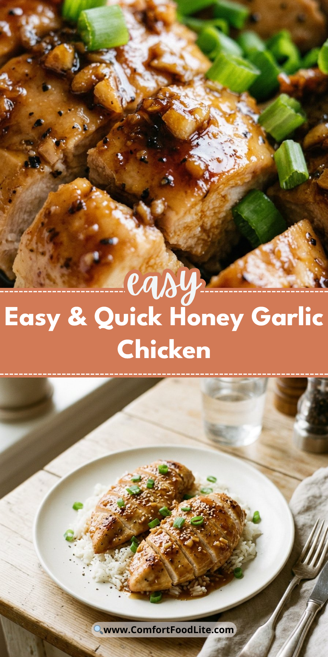 Easy & Quick Honey Garlic Chicken
