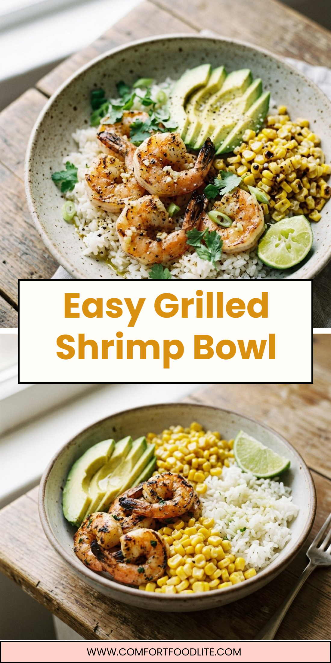Easy Grilled Shrimp Bowl