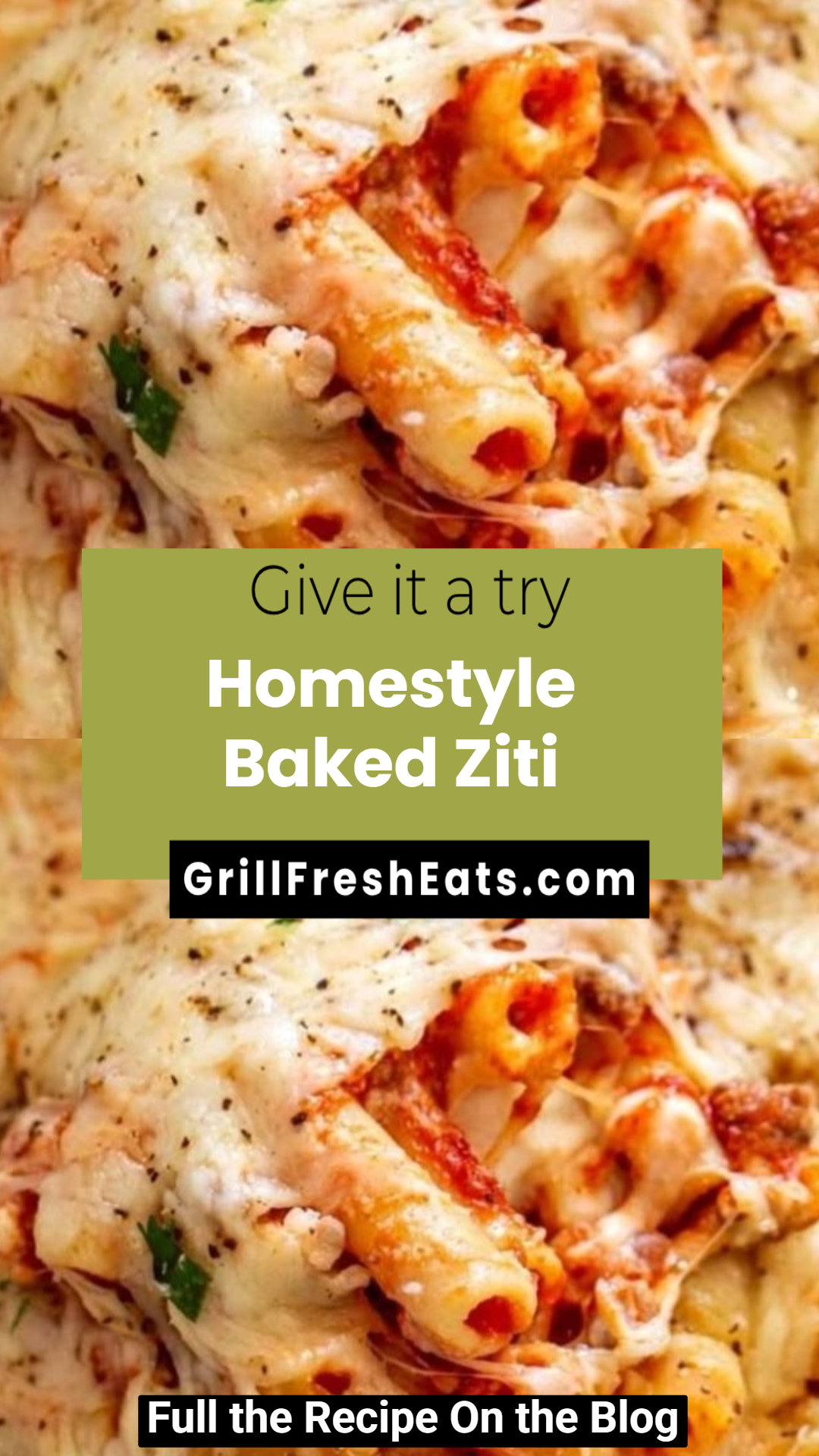 Homestyle Baked Ziti