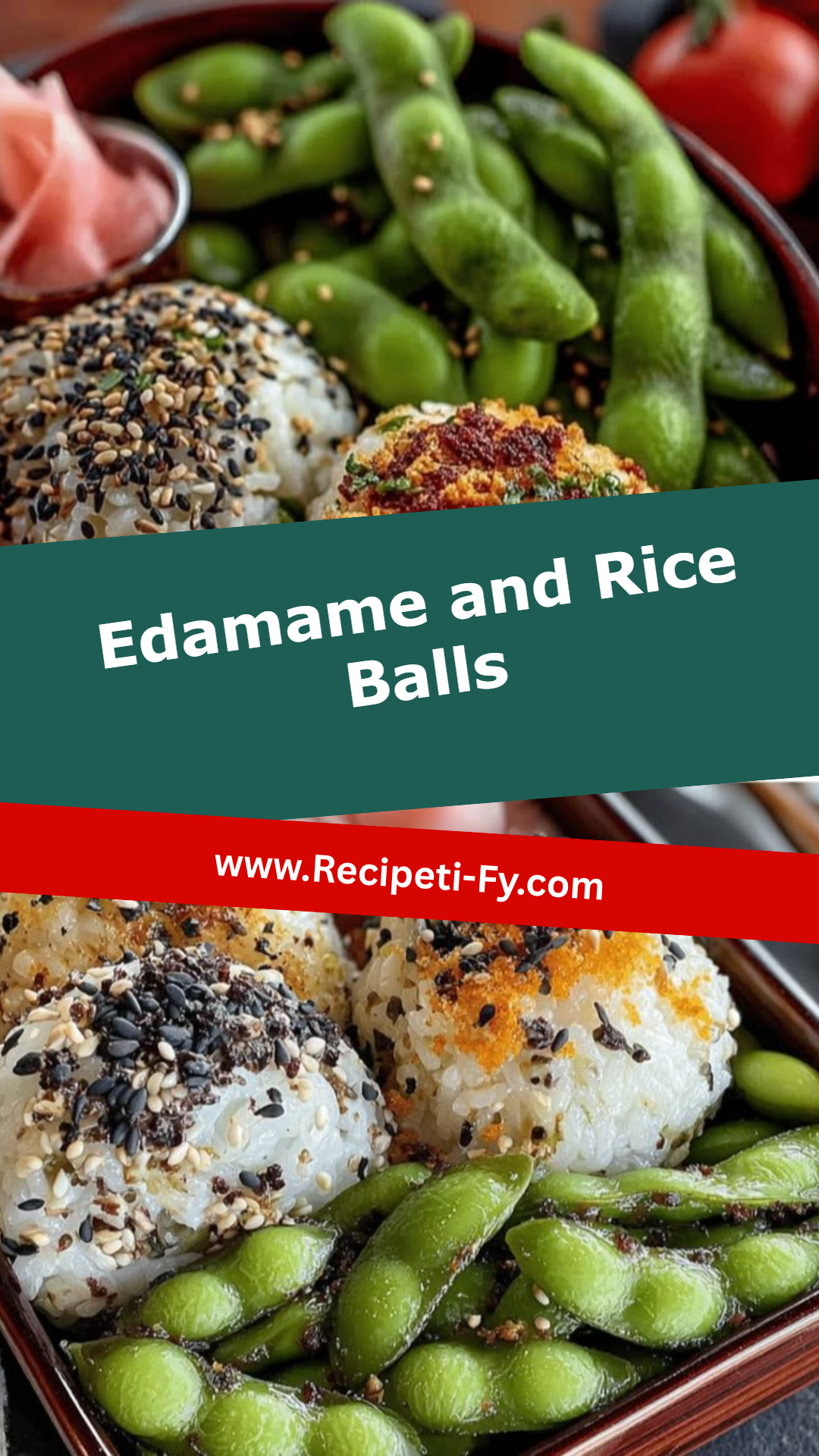 Edamame and Rice Balls