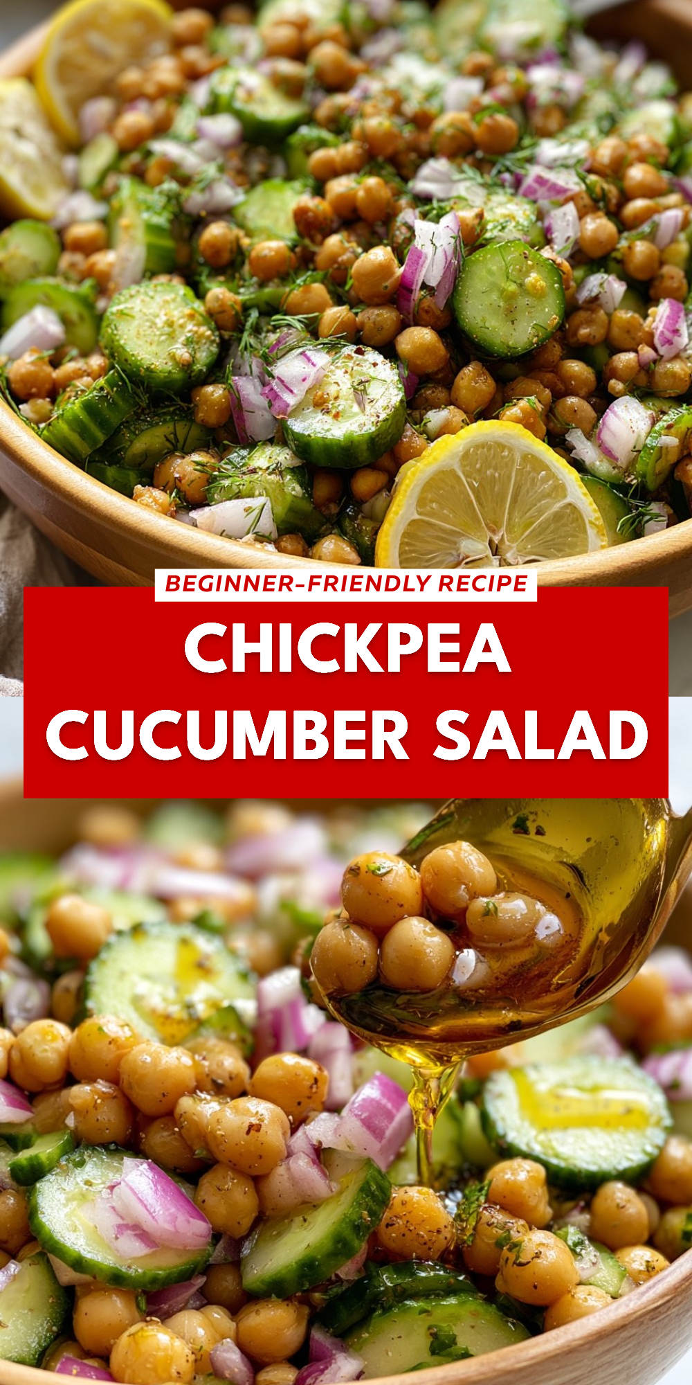 Chickpea Cucumber Salad