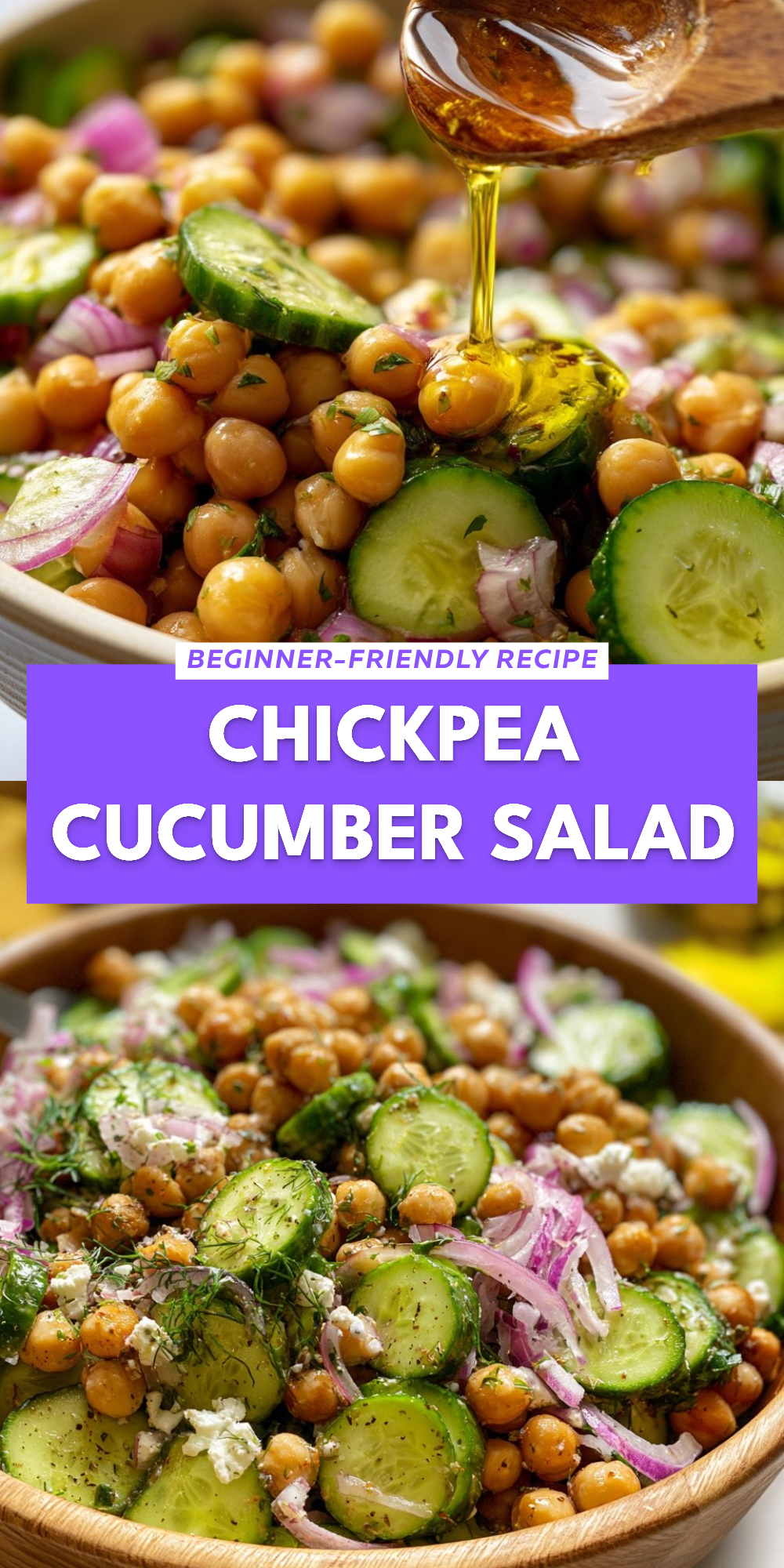 Chickpea Cucumber Salad