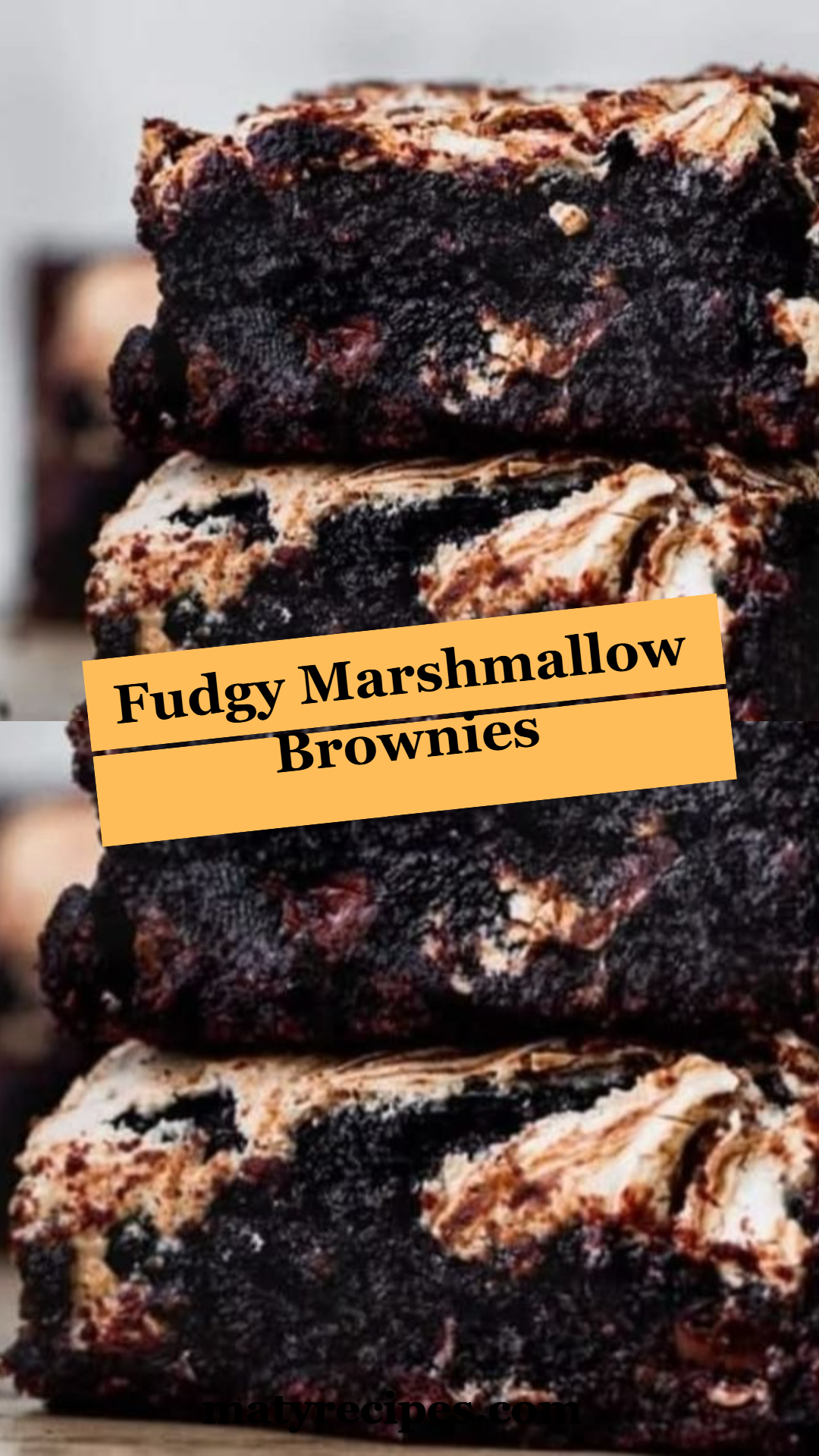 Fudgy Marshmallow Brownies