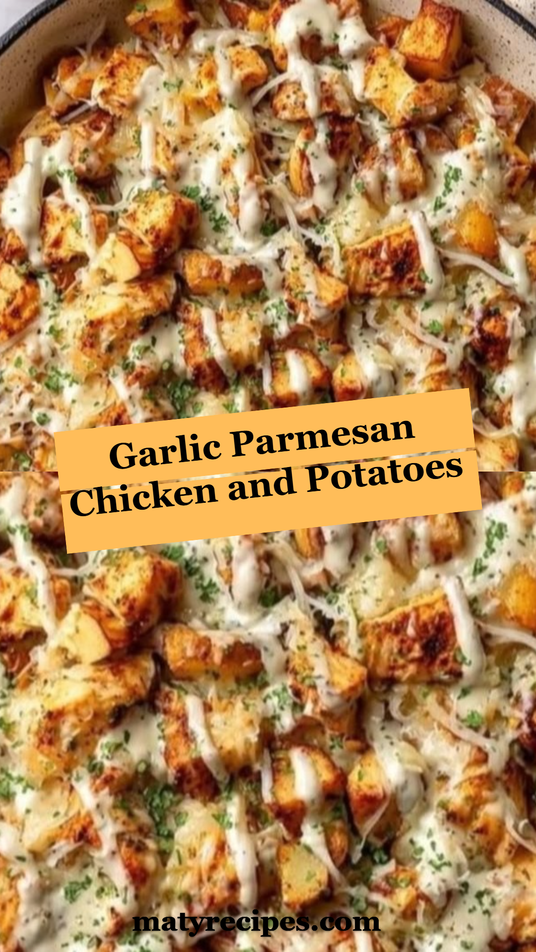 Garlic Parmesan Chicken and Potatoes