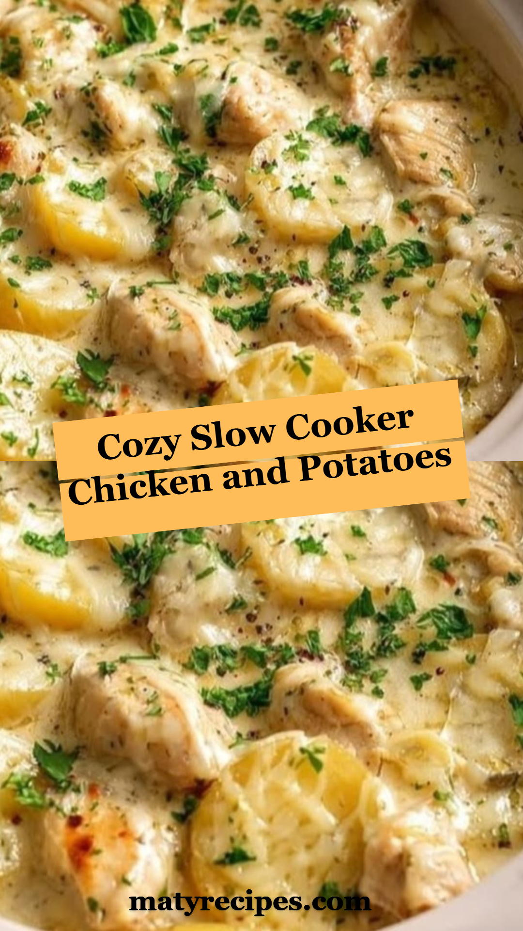 Cozy Slow Cooker Chicken and Potatoes