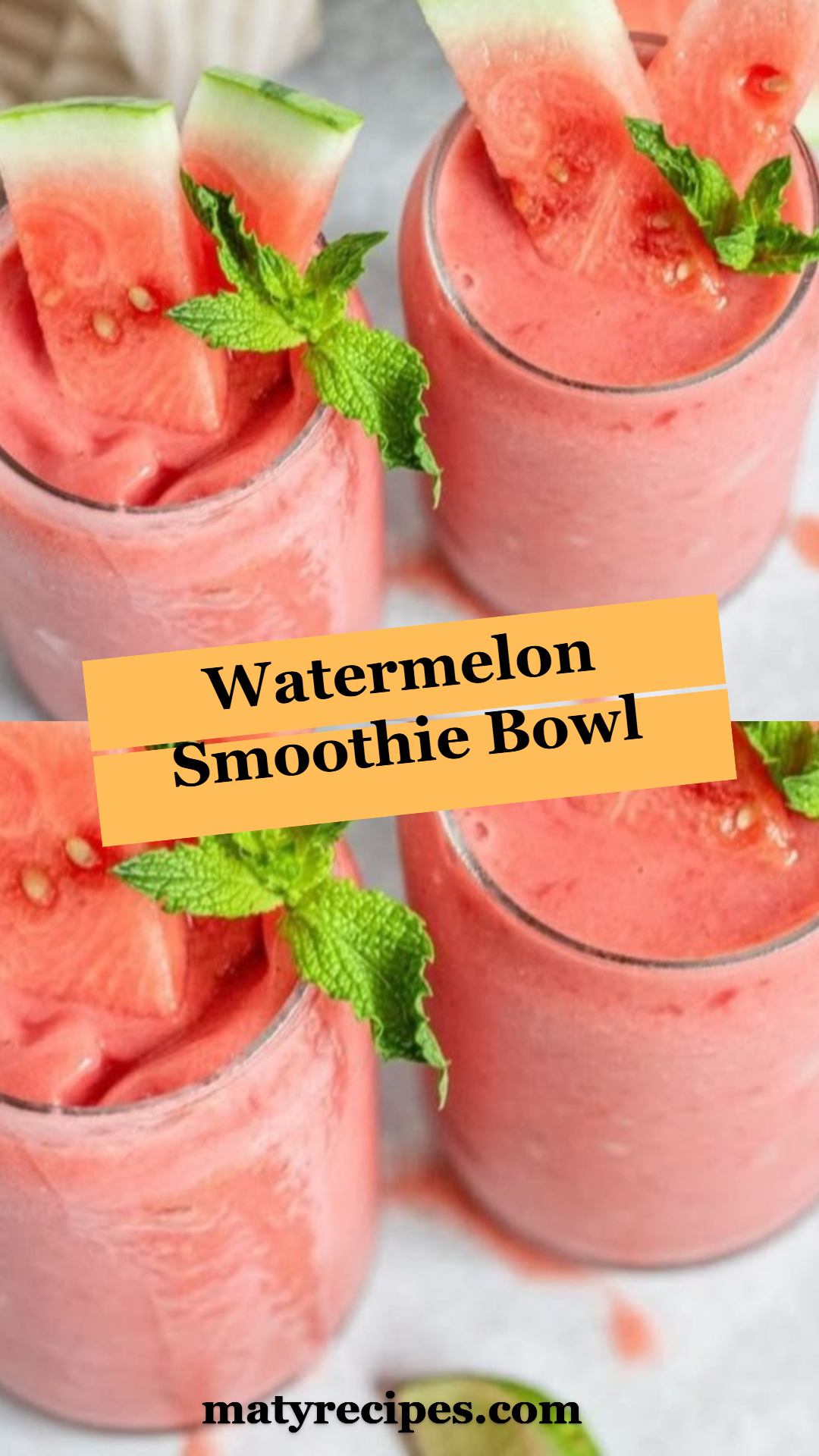 Watermelon Smoothie Bowl