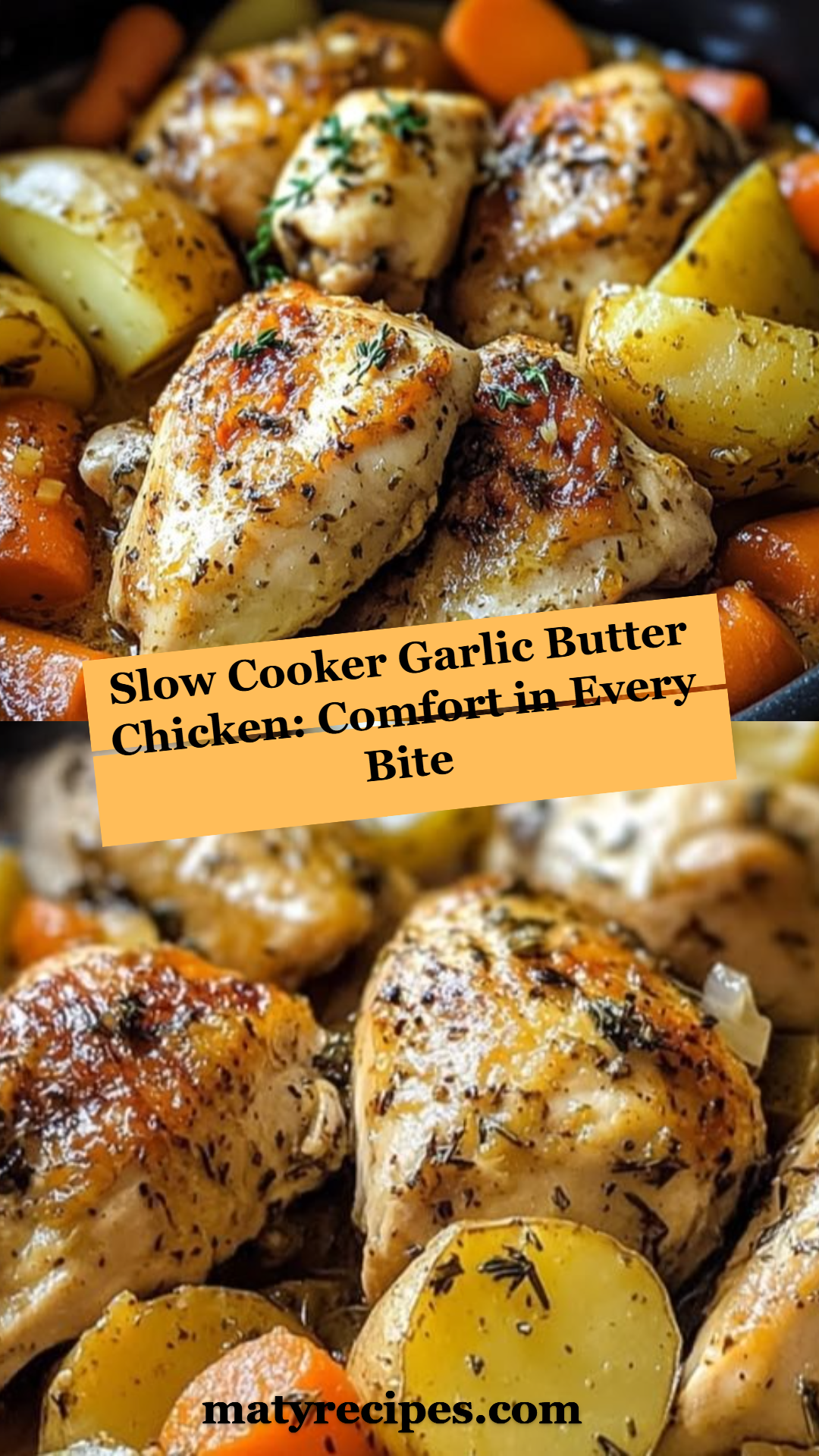 Slow Cooker Garlic Butter Chicken: Comfort in Every Bite