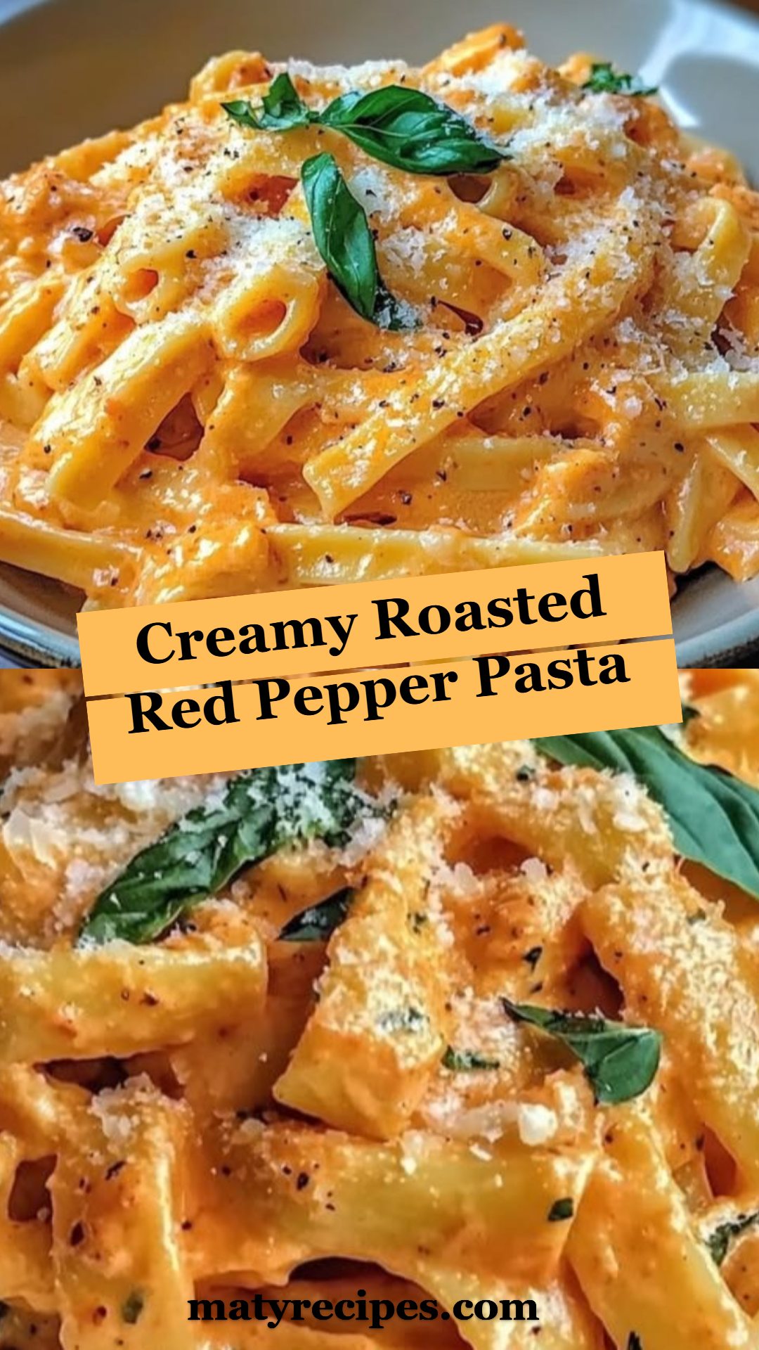 Creamy Roasted Red Pepper Pasta