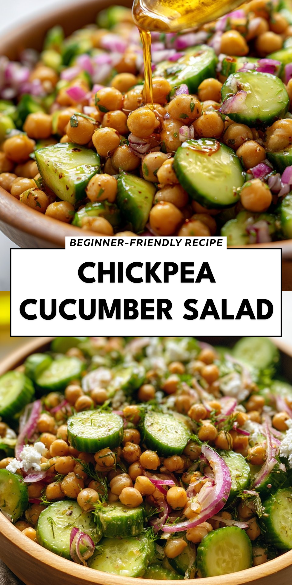 Chickpea Cucumber Salad
